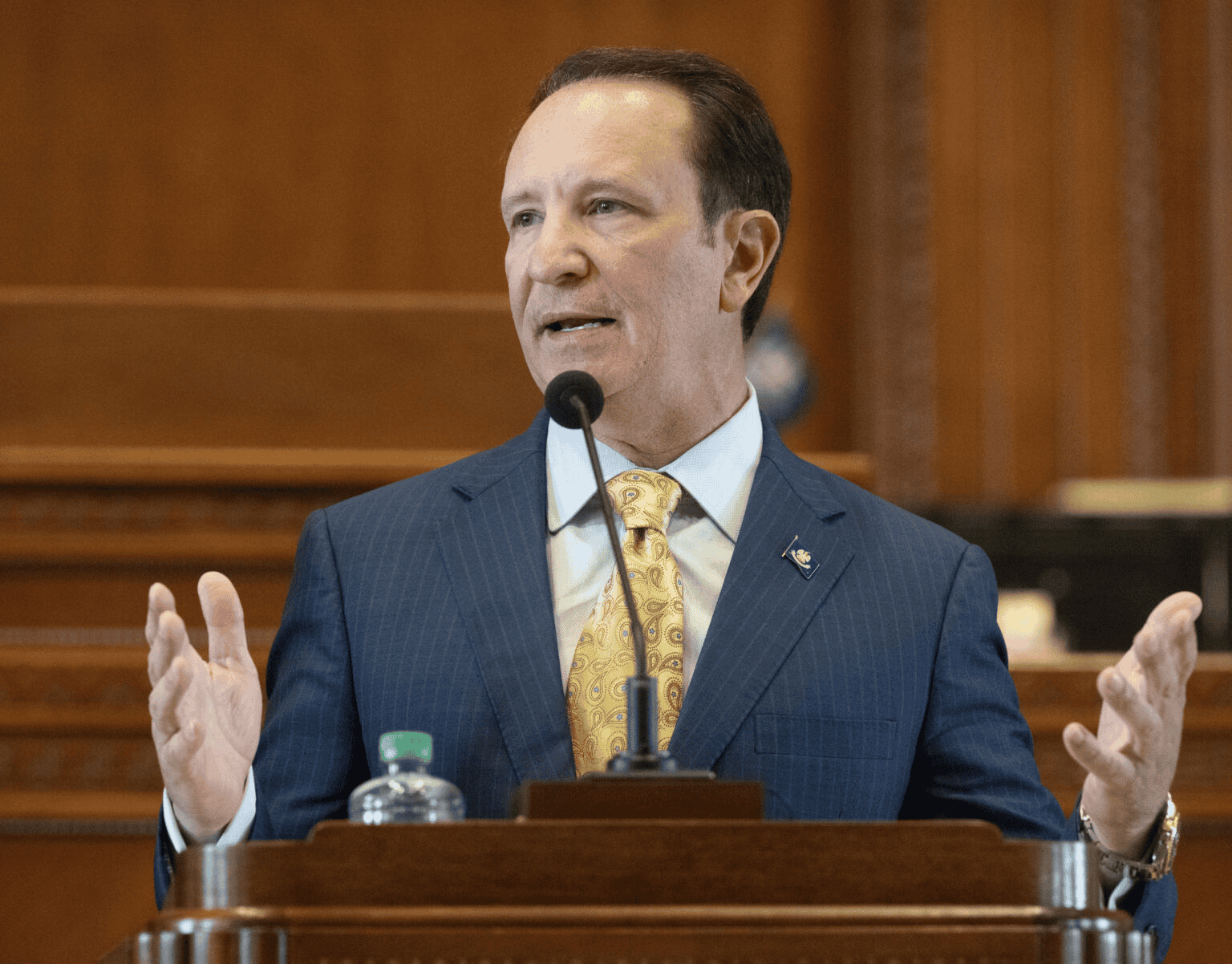 Louisiana Gov. Jeff Landry (John Ballance/The Advocate)